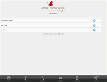 Tablet Screenshot of lesmomentsgourmands.com